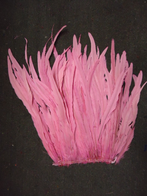 ROOSTER TAIL COQUE FEATHERS 16-18\" PINK